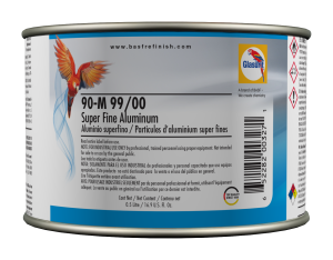 Glasurit 90-M 9900 Very fine silver waterborne basecoat (0.5 L)