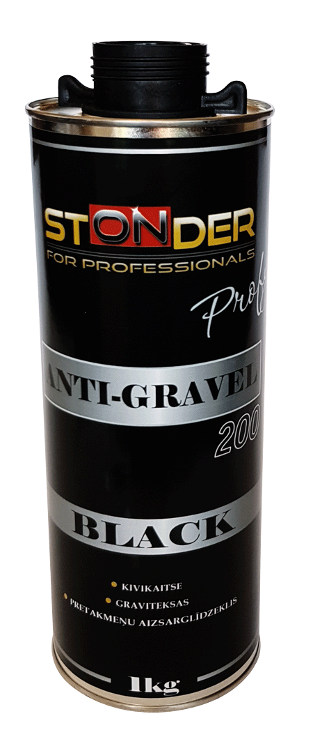 STONDER 200 black stone-chip protection coating, 1 kg