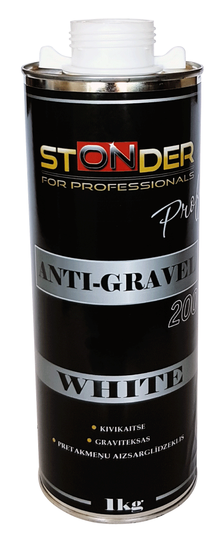 STONDER 200 white stone-chip protection coating, 1 kg