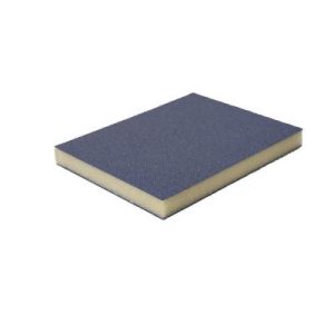 KOVAX SUPERFINE double-sided sanding sponge 123 × 98 × 13 mm blue