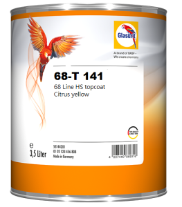 Glasurit 68-T 141 Citrus yellow 2K topcoat (3.5 L)