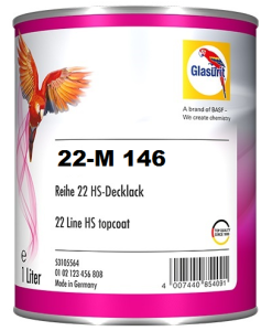 Glasurit 22-M 146 Lemon yellow 2K topcoat (1 L)