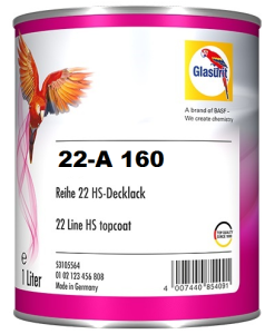 Glasurit 22-A 160 white 2K topcoat (1 L)