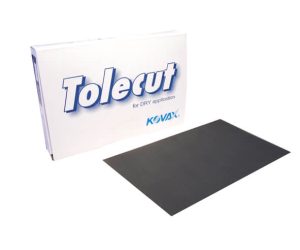 KOVAX TOLECUT sheet black P3000 / 70 × 114 mm 1 pc