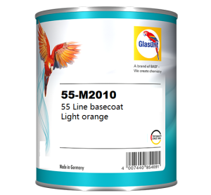 Glasurit 55-M 2010 light orange basecoat, 0.5 L
