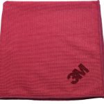 3M Microfiber cloth 36 × 36 cm red