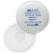 3M DA 2125 FFP2 round particle filter pair (2 pcs)