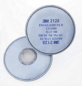 3M P2R anti-smell filter (2 pcs)