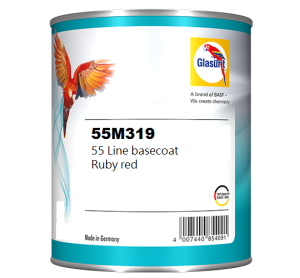 Glasurit Rubinrot 0,5 L