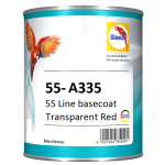 Glasurit Transparent Transparent rot colour (1 L)