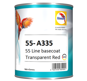 Glasurit Transparent Transparent rot colour (1 L)