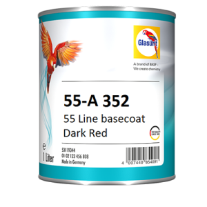 Glasurit Dunkelrot 1 L