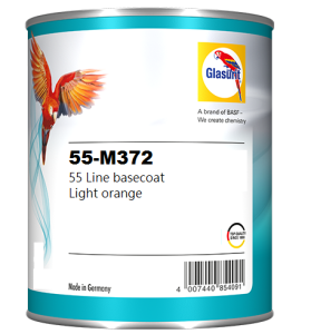 Glasurit 55-A 372 light orange basecoat, 0.5 L