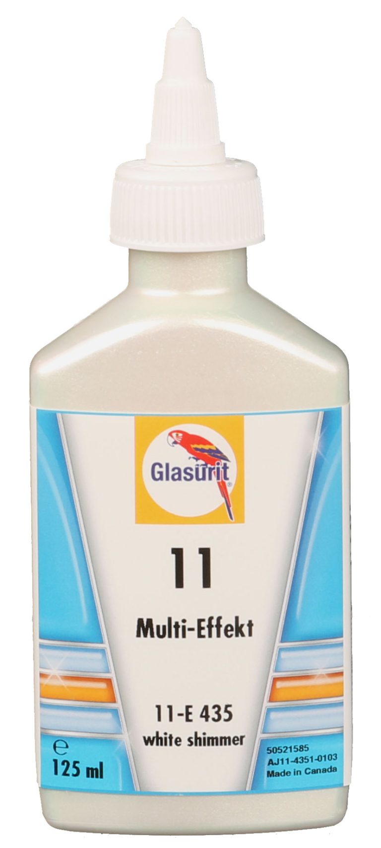 Glasurit white shimmer colour 125 ml