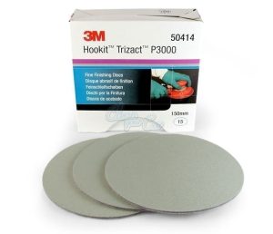 3M Trizact Hookit Ø 150 mm P3000 polishing material (pack: 15 pcs)