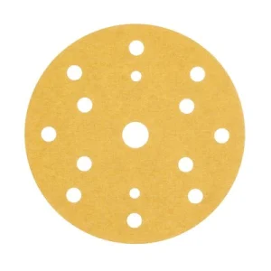 3M 255P Hookit + abrasive paper disc Ø 150 mm P180 15 holes 1 pc (pack: 100 pcs)