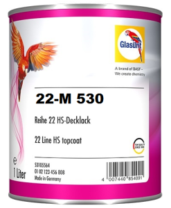 Glasurit 22-M 530 Blau 2 2K topcoat, 1 L