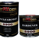 STONDER 5900 clearcoat kit, 1 L + 0.5 L fast hardener
