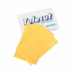 KOVAX TOLECUT sheet yellow P800 / 70 × 114 mm 1 pc