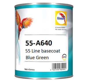 Glasurit blue green colour (1 L)