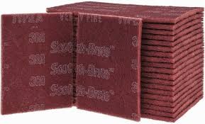 3M Scotch-Brite VF (red) 115 mm × 230 mm