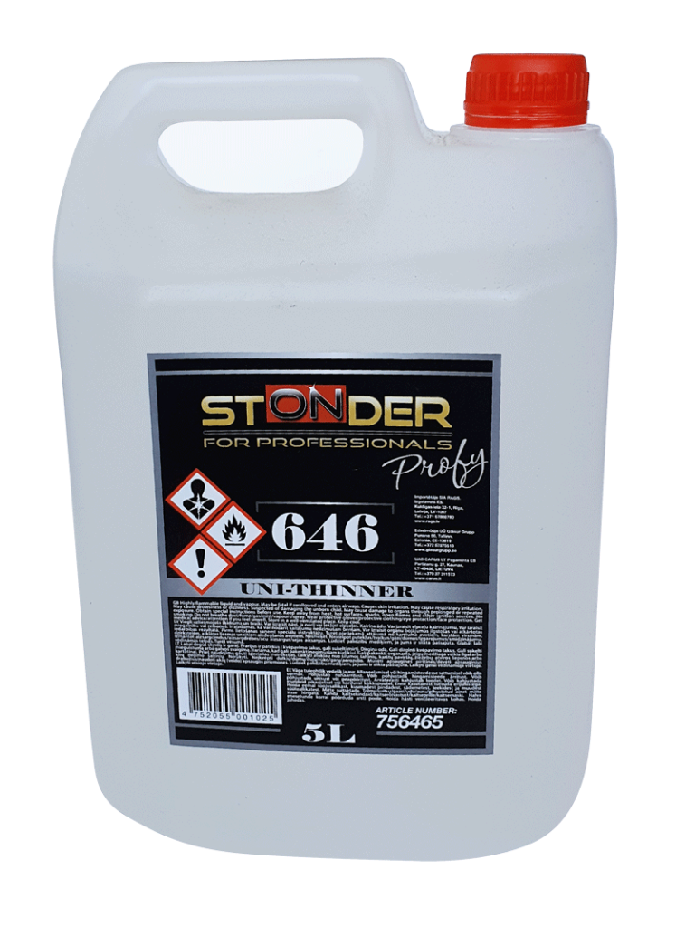 STONDER 756465 Thinner 646 5 L