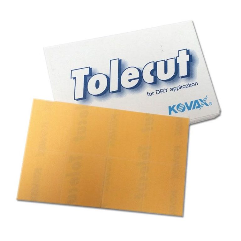 KOVAX Tolecut SO 70 × 114 mm P1200 Orange (pakend: 25 tk)