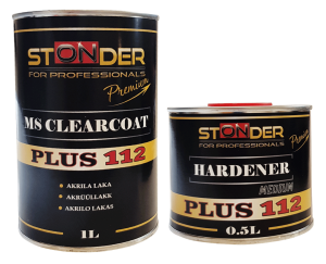 STONDER 112 clear set 1 L + 0.5 L STANDARD