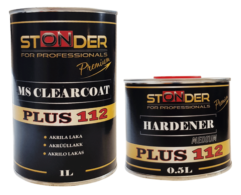 STONDER 112 clear set 1 L + 0.5 L STANDARD