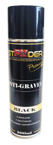 STONDER stone-chip coating spray. 500 ml black