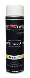 STONDER stone-chip coating spray. 500 ml white