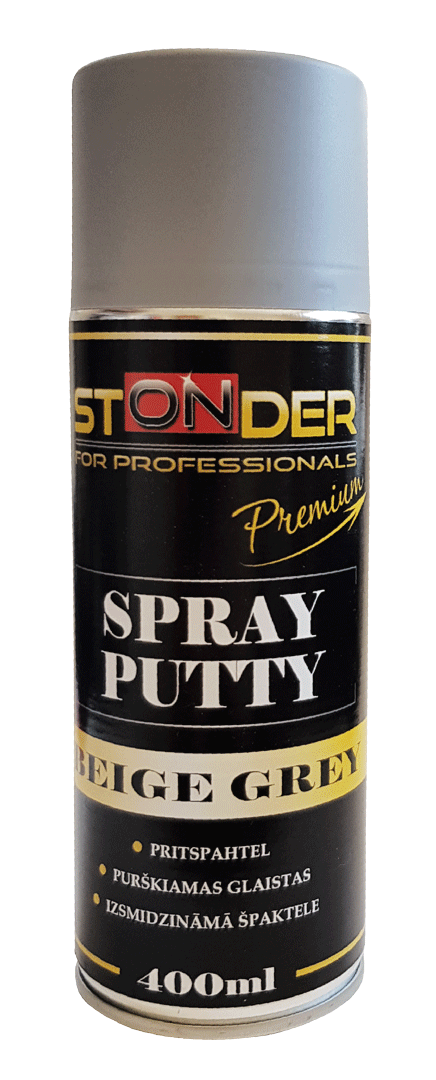 STONDER PROFILINE Spray Body filler beige grey 400 ml