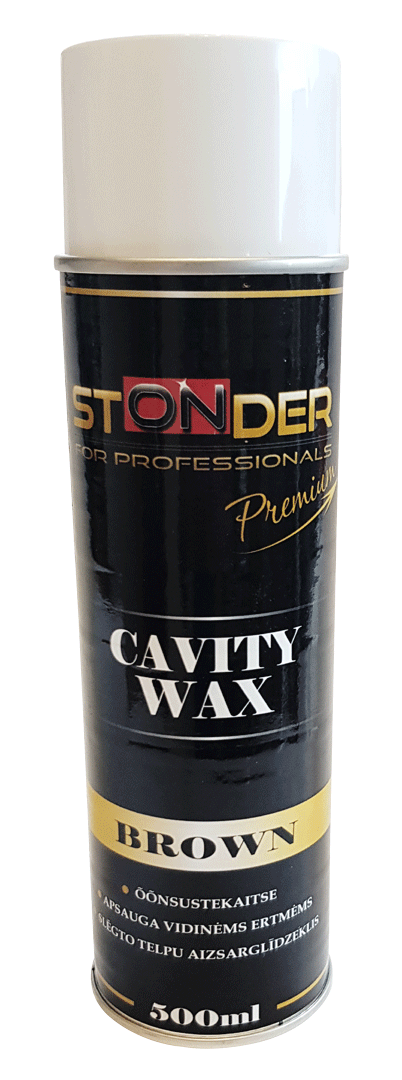 STONDER PROFY Cavity wax spray 500 ml brown