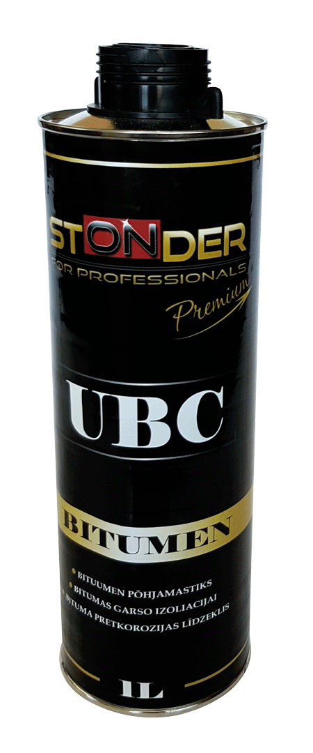 STONDER PROFILINE UBC bituumeni baasil põhjakaitse must 1 L