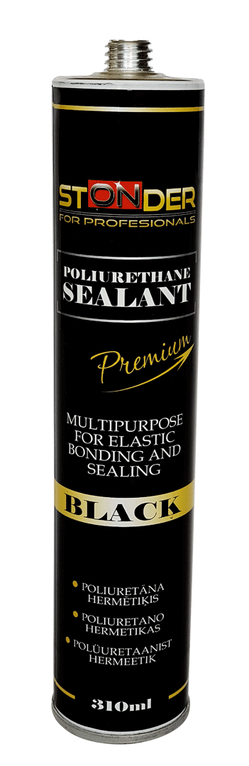 STONDER polyurethane sealant black 310 ml