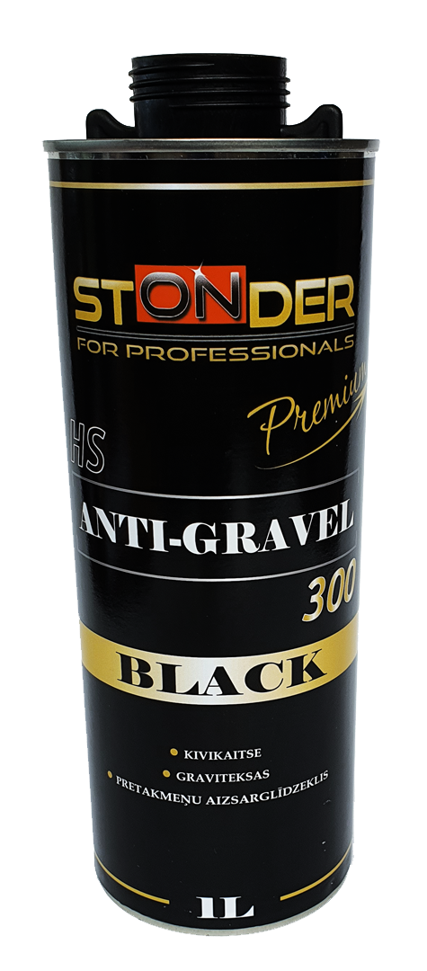 STONDER 300 black stone-chip protection coating, 1 L