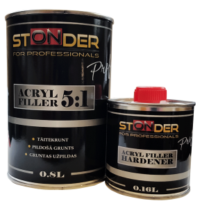 STONDER PROFY filler set 0.8 L + 0.16 L white