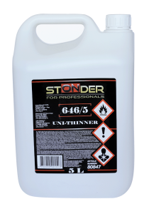 STONDER 80847 Thinner 646 5 L