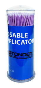 STONDER Touch up paint brush 100 pcs yellow
