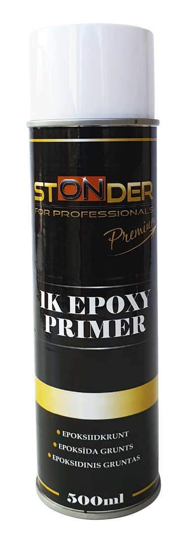 STONDER 1K Epoxy primer aerosol 500 ml grey