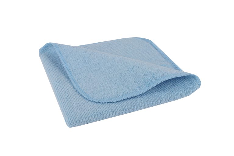 STONDER Microfiber cloth (Micro-Star) light blue, 40 × 40 cm