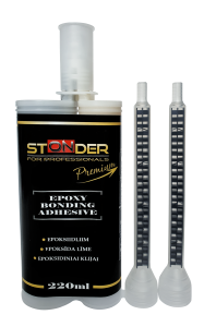 STONDER Panel adhesive 220 ml, black