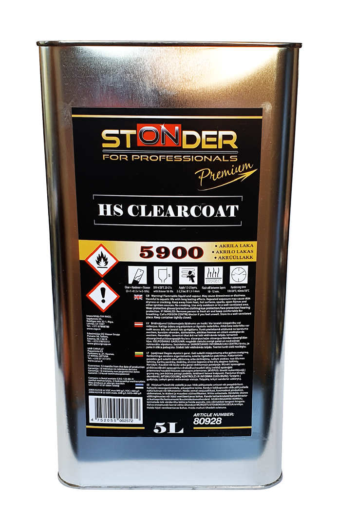 STONDER 5900 Lakk 5 L