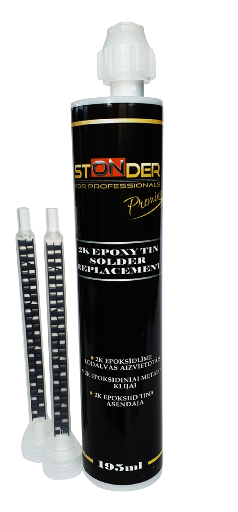 STONDER 2K epoxy adhesive substitute for soldering iron 195 ml