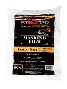 STONDER Covering film HDPE 4 × 5 m // 7 µm 110 g