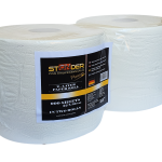 STONDER Softy paper, 22 cm × 36 cm, 900 sheets, 2 layers, white, 2 pcs (price per pc)