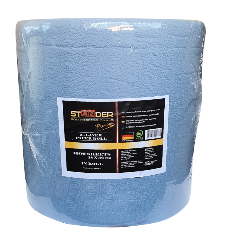 STONDER DurexPLUS paper, 36 cm × 38 cm, 1000 sheets, 3 layers