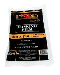 STONDER Covering film HDPE 4 × 7 m // 7 µm 155 g