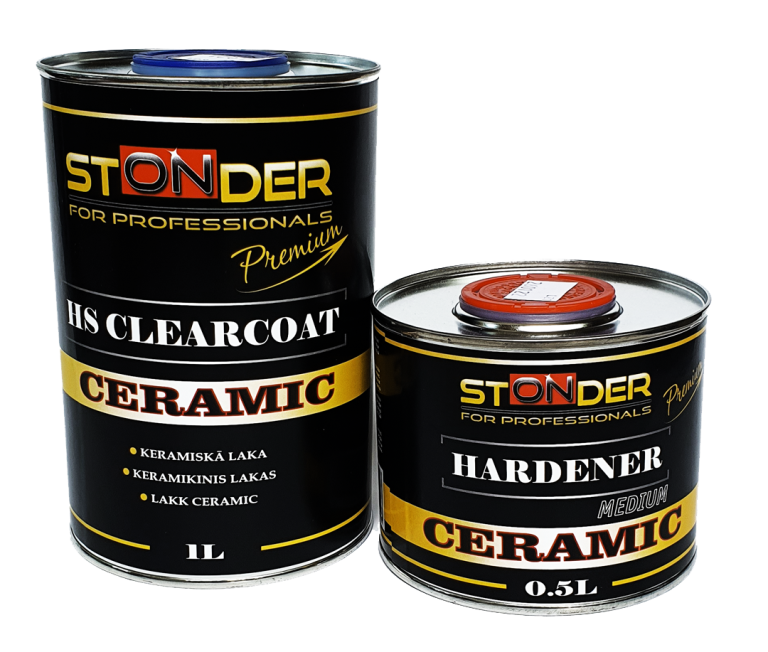 STONDER HS ceramic clearcoat set 1 L STANDARD