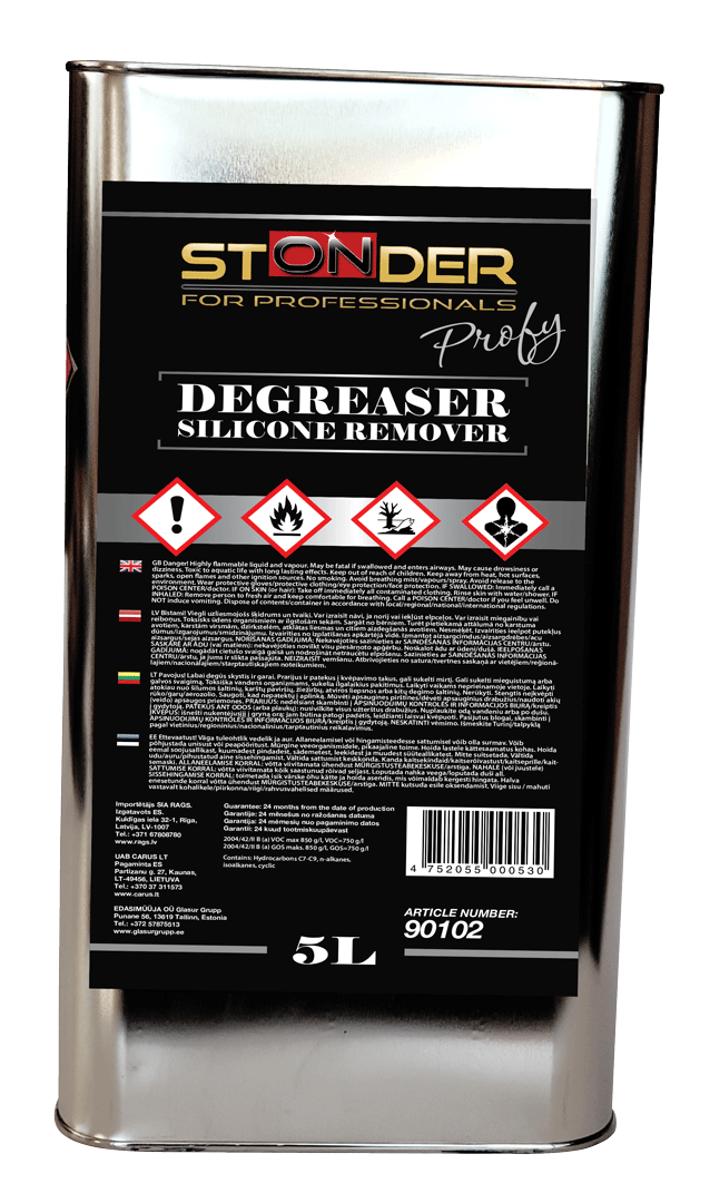 STONDER Profy silicone remover 5 L (price per litre)